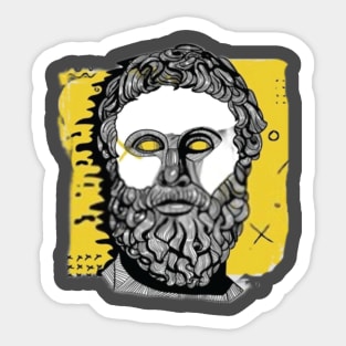 Classical Sculpture Sticker